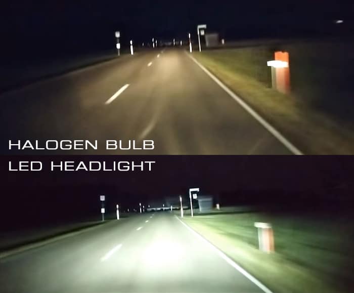 which headlight is best for car led or halogen