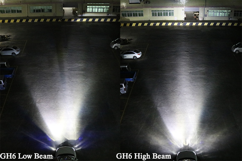 Car LED Headlight Bulbs Manufacturer TRENT GH6 H4 HB2 9003