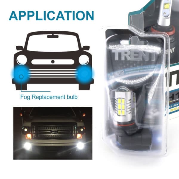 Automotive LED Light Manufacturers Brightest LED Fog Lights 9006 HB4