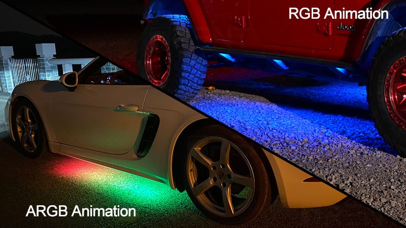 ARGB RGB Automotive Ambient Light