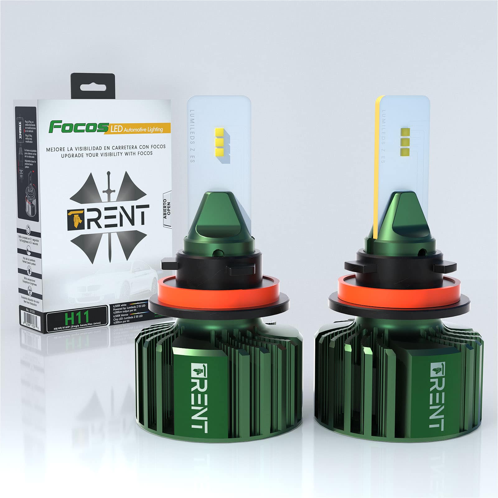 Bombillas de faro LED H11, kit de faros LED súper Costa Rica